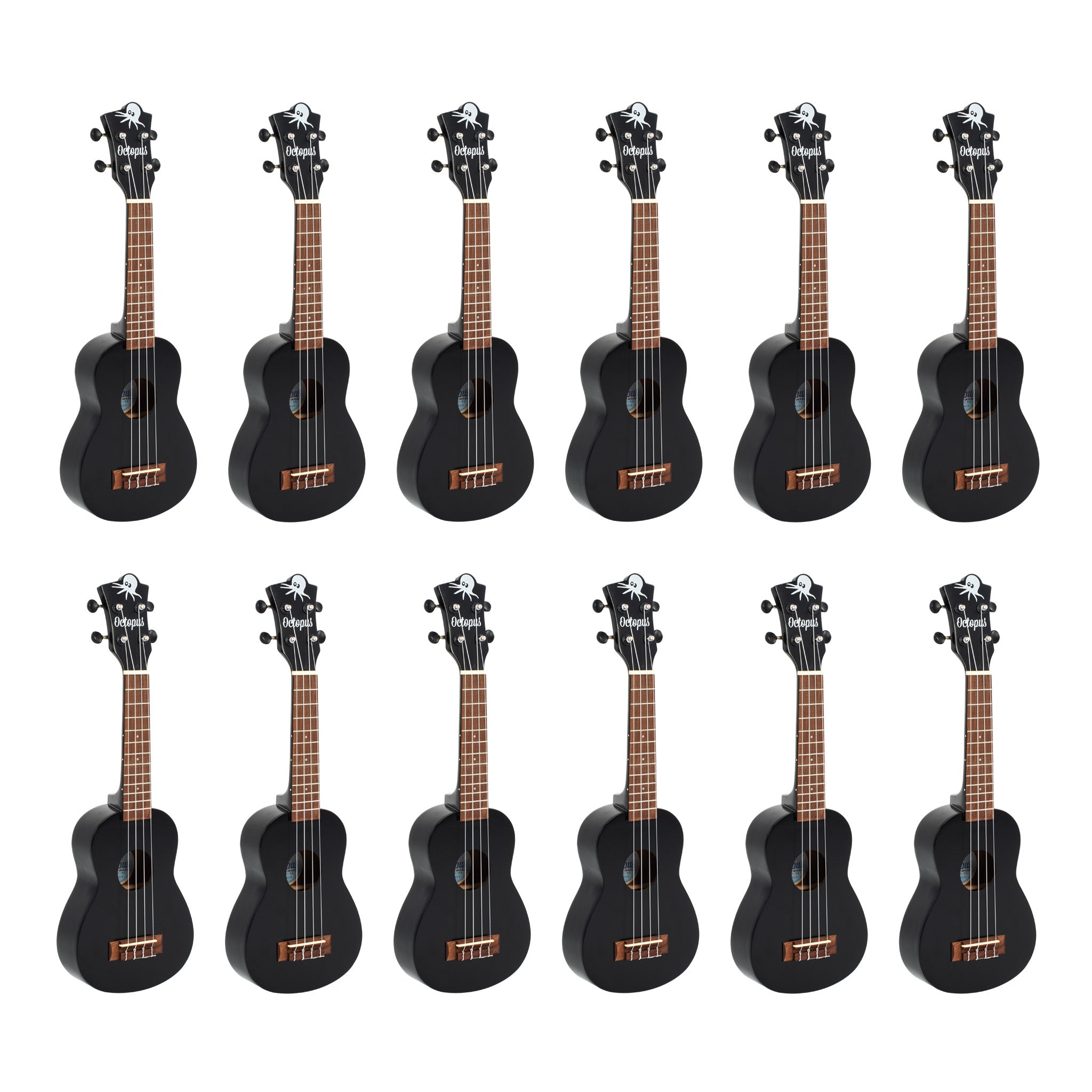 Octopus universal stand for multiple ukuleles