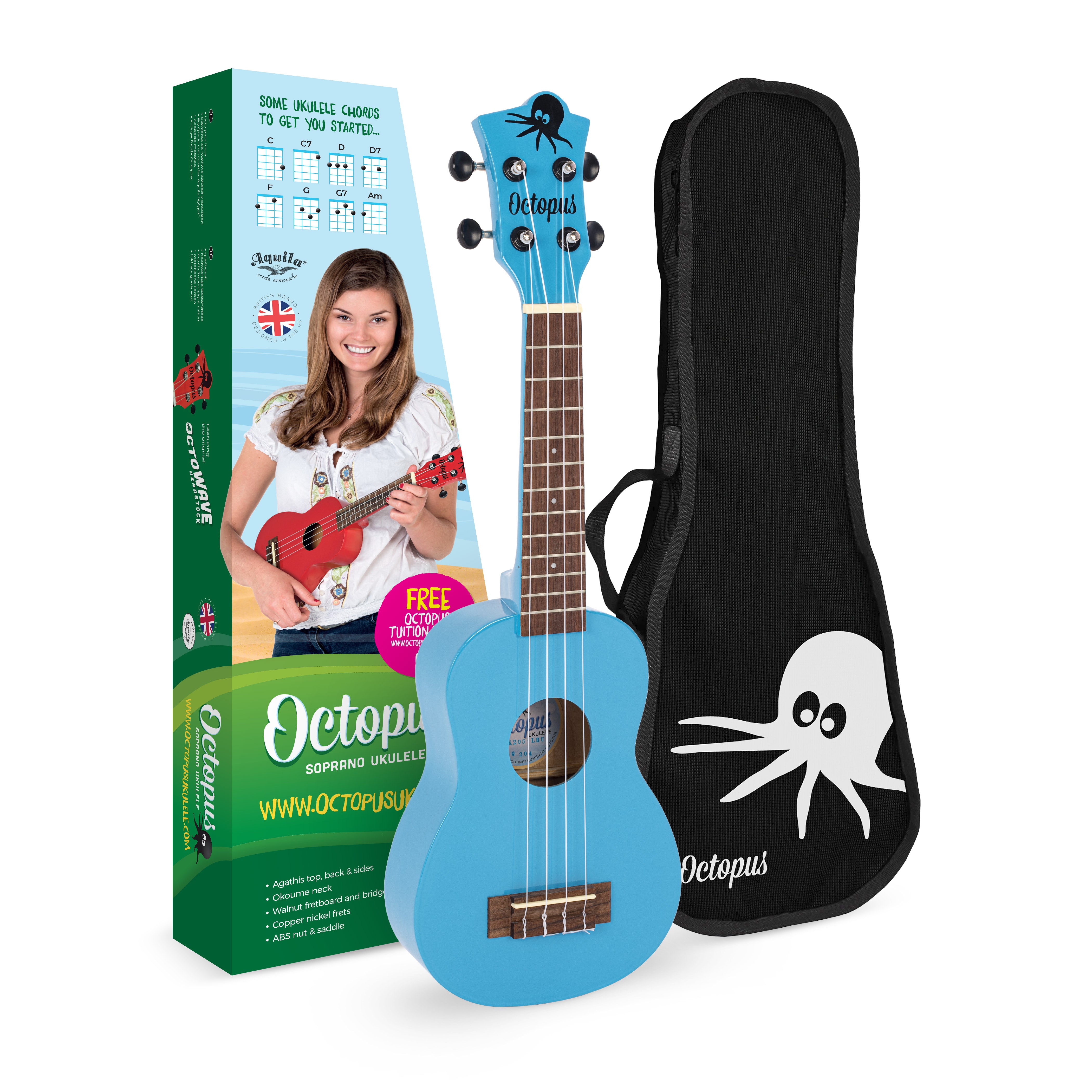 Academy soprano ukulele classroom pack of 24 – Octopus Ukulele