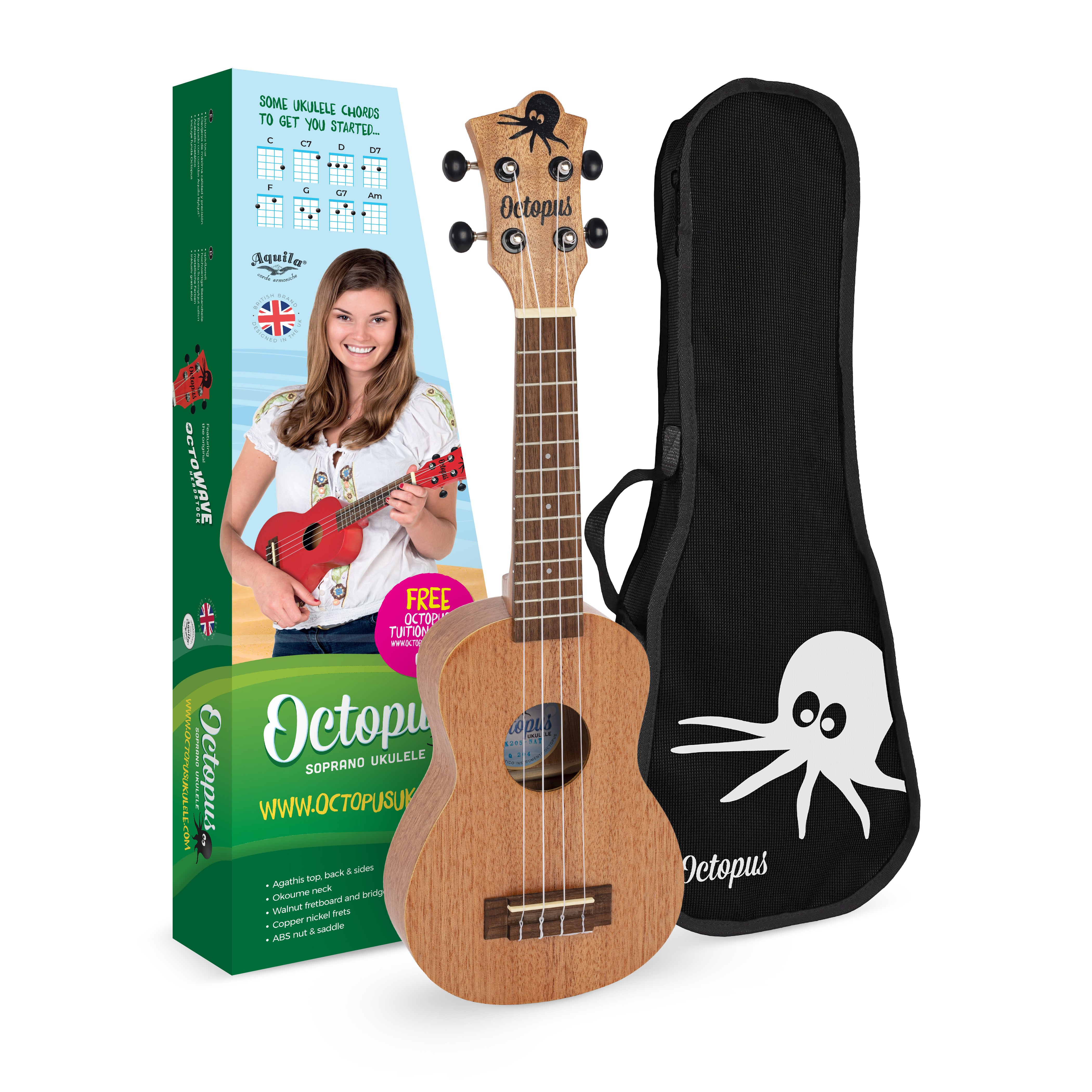 Academy ukulele classroom pack of 24 :: Octopus Ukulele